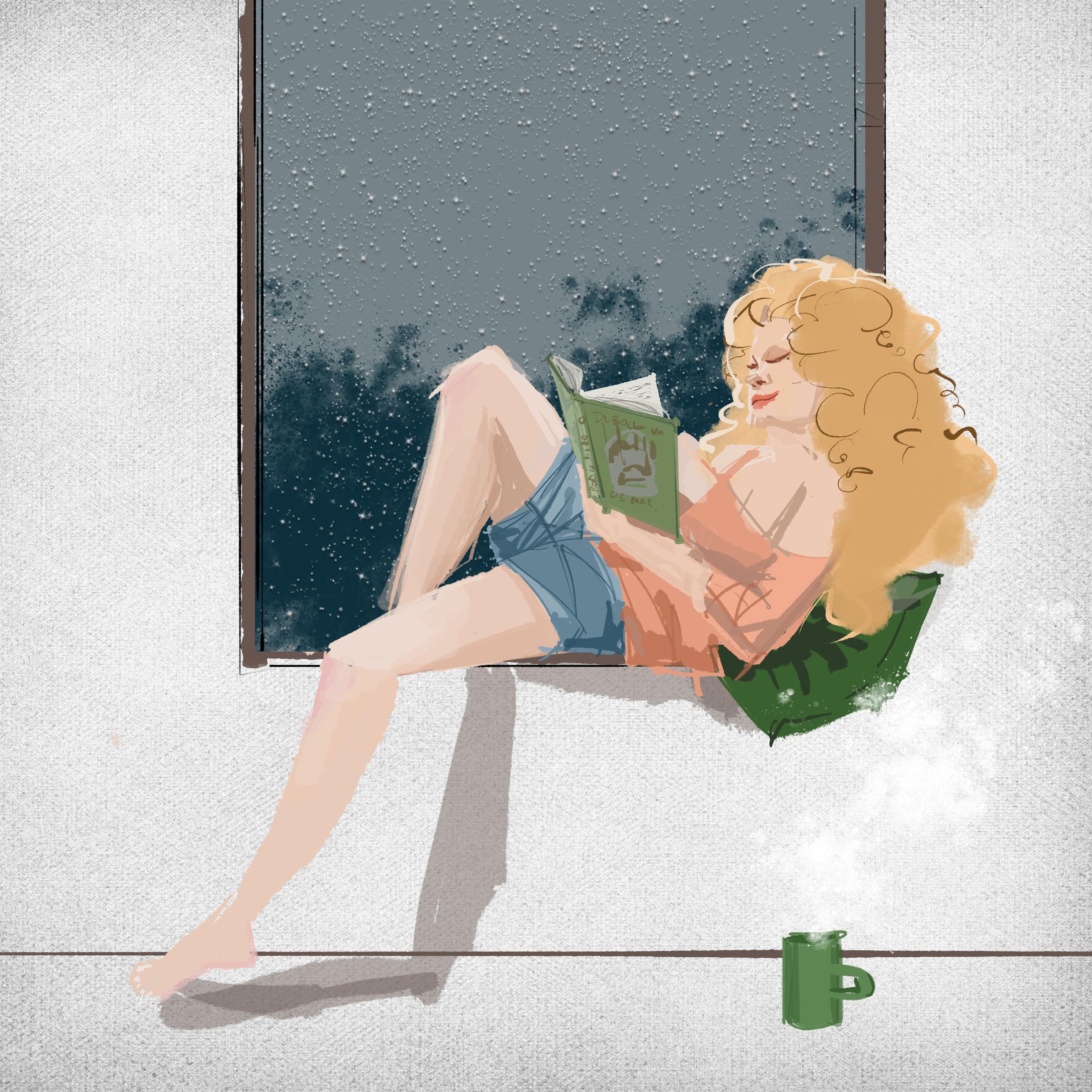 Column: De genade van het lezen – Isabelle Plomteux